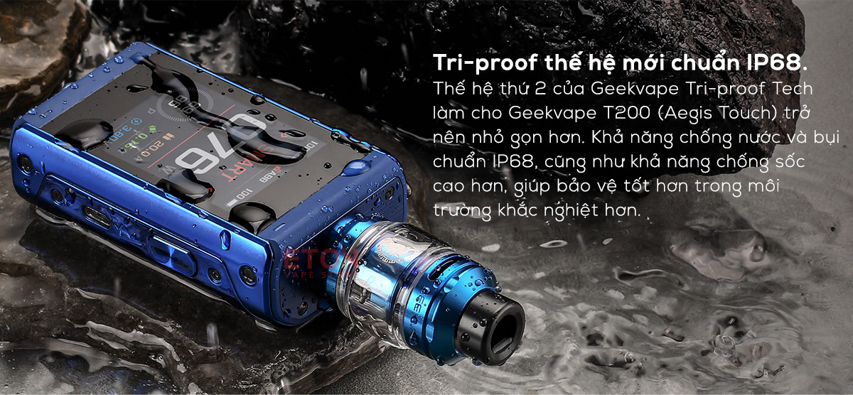 Geekvape T200 Mod Kit Cong Nghe Tri Proof