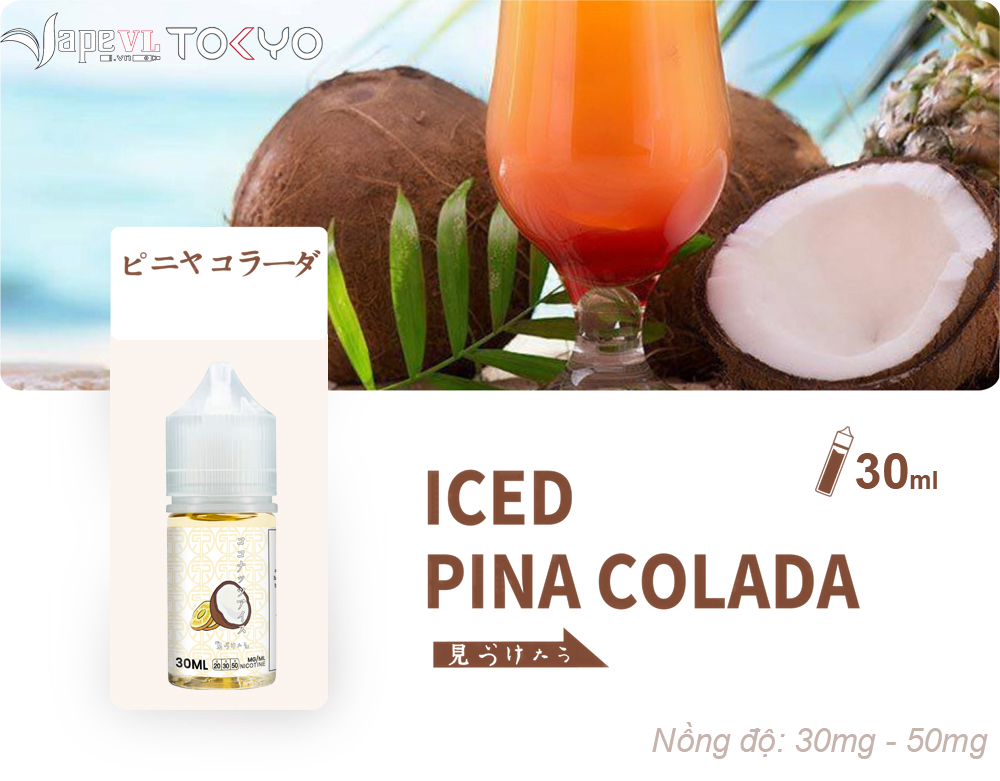 Tokyo E Juice Pina Colada 2