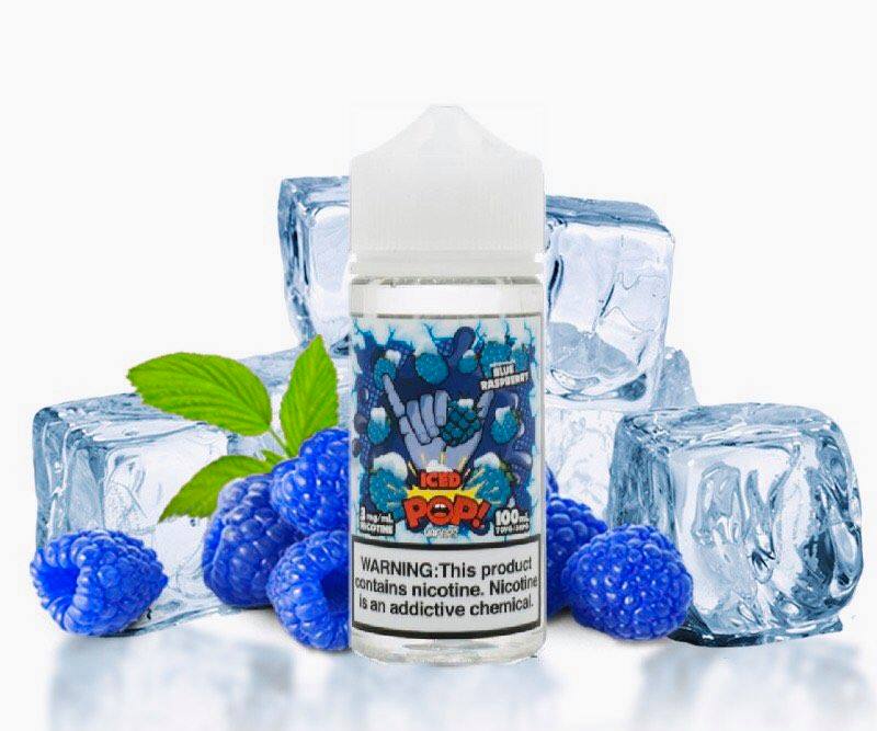 Iced Pop Blue Raspberry 100ml 4
