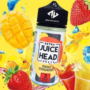 Juice Head Extra Freeze Strawberry Mango 100ml Tinh Dau Vape My Chinh Hang