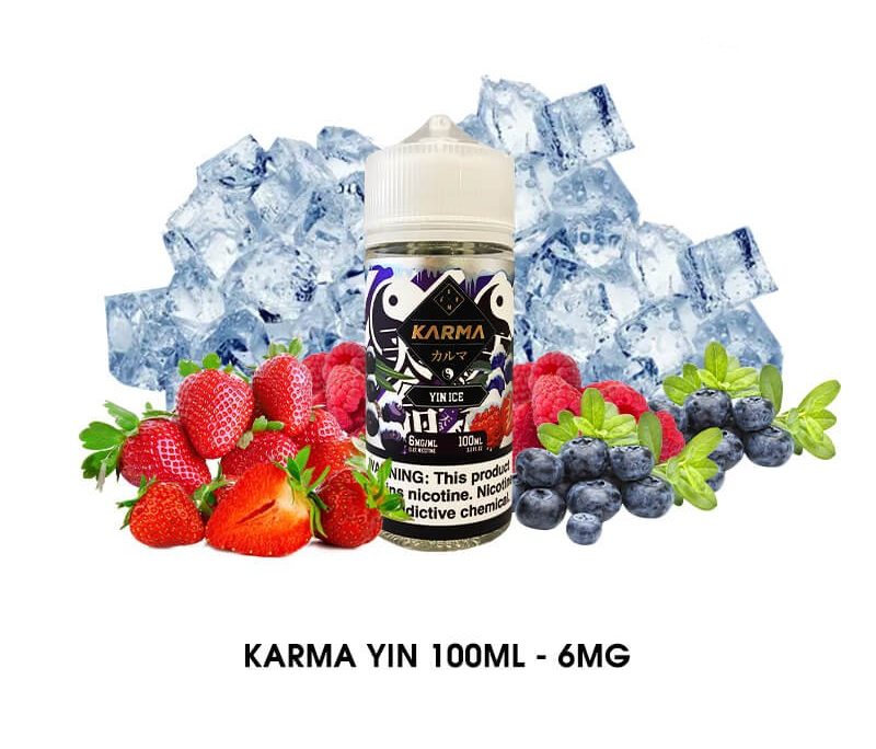 KARMA Yin Ice được niêm yết giá bán dao động từ 300.000 - 370.000 VNĐ/chai